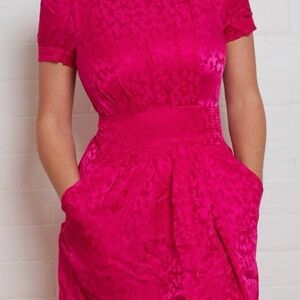 Marc Jacobs bright pink dress